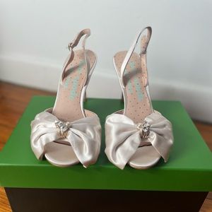 Kate spade bow heels
